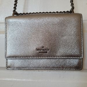 Kate Spade silver crossbody